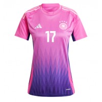 Camisa de time de futebol Alemanha Florian Wirtz #17 Replicas 2º Equipamento Feminina Europeu 2024 Manga Curta